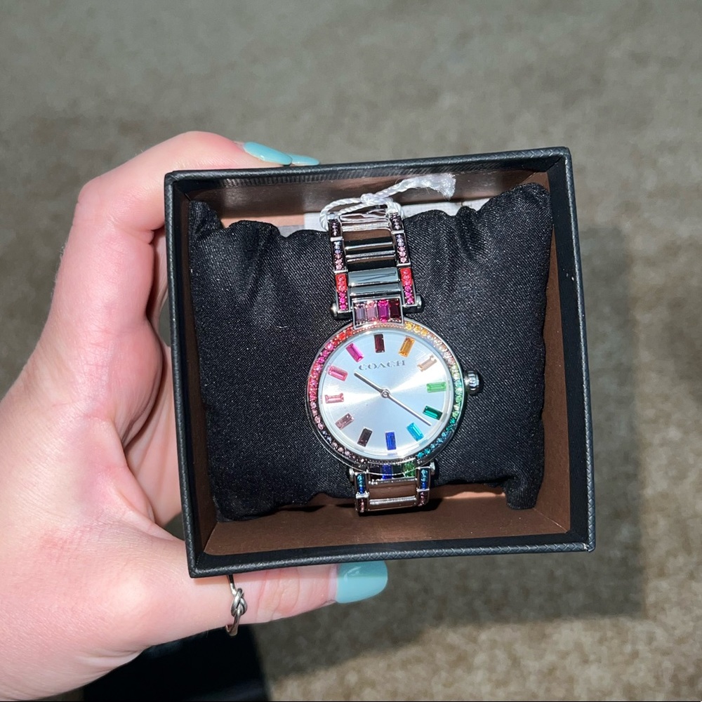 Coach Cary Rainbow Watch